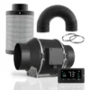 Inline Duct Heater, Centrifugal, Plastic, 120V - view 2