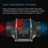 Inline Duct Heater, Centrifugal, Plastic, 120V - view 4