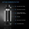 Inline Duct Heater, Centrifugal, Plastic, 120V - view 5