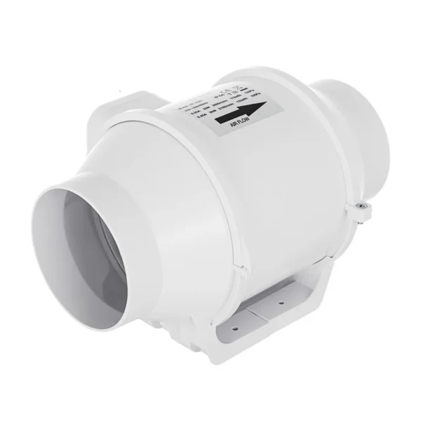 Inline Duct Hvac Blower, 220 V, Corded Electric - view 5