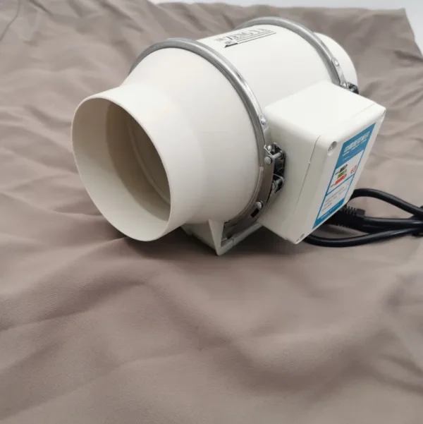 Inline Duct Plastic Fan, 315, 12", 2-Speed, HVAC - view 5