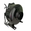 Inline Exhaust Fan, 12", 220V, Stainless, Steel
