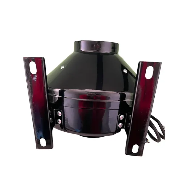 Inline Exhaust Fan, 8", 220V, Steel, 2450RPM - view 2