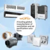 Inline Exhaust Fan, Plastic, EMC, 35-39dB, Wall - view 4