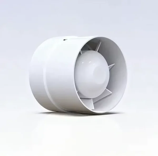 Inline Exhaust Fan, Plastic, moldatech01