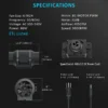 Inline Fan, 405, CFM, IP44, Waterproof - view 3