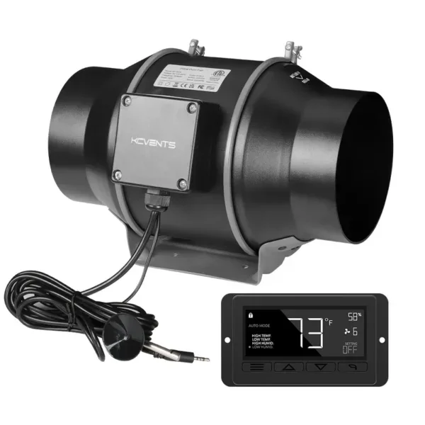 Inline Fan, CFM, 150mm, 220V