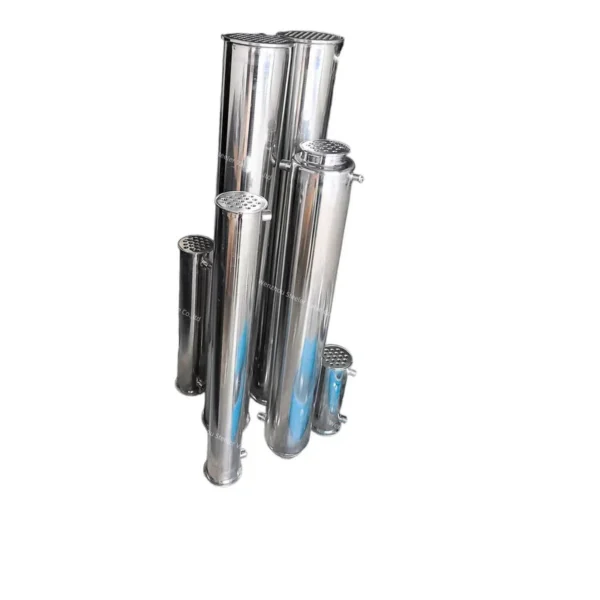 Inline Heat Exchanger, Stainless, Steel, 304, 1/2" - view 4