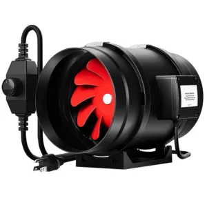 Inline Tube, Axial, 110V-120V, 8ft Pre-wired