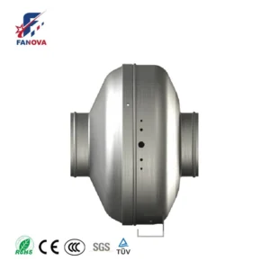 Inline Ventilation Duct Fan, 200mm, 230V, Centrifugal