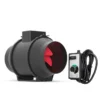 Inline Ventilation Fan, Axial, 120 V, Electric - view 2