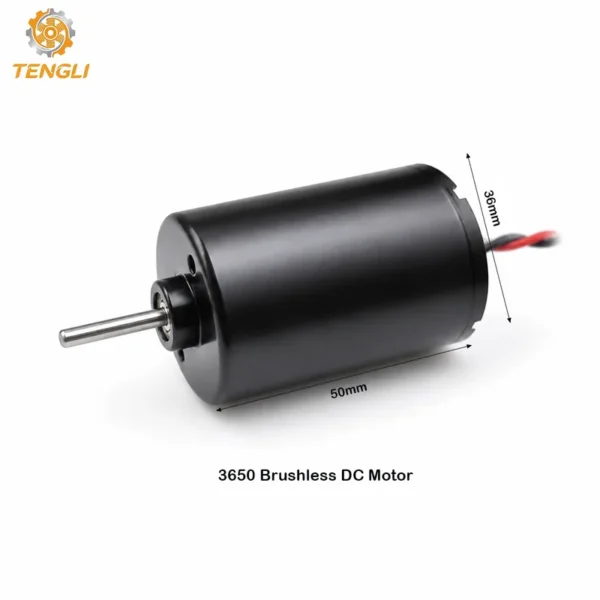Inrunner Bldc Motor, 24V, 3650, PWM, 36mm - view 2