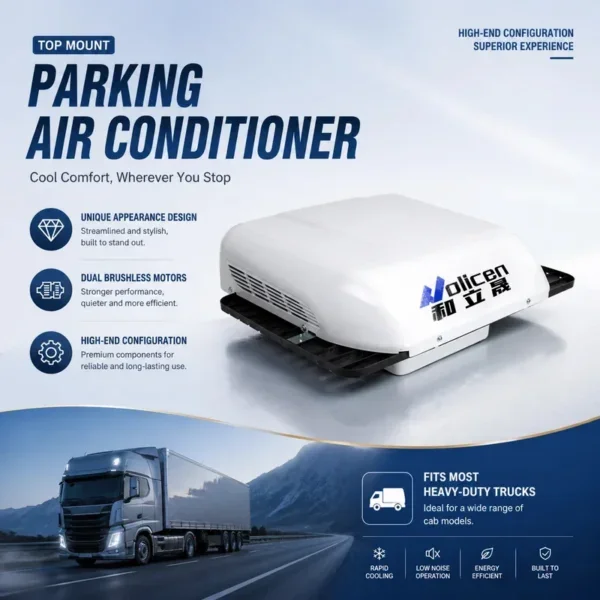 Integrated Parking Air Conditioner, 24V, 8000-12000, BTU