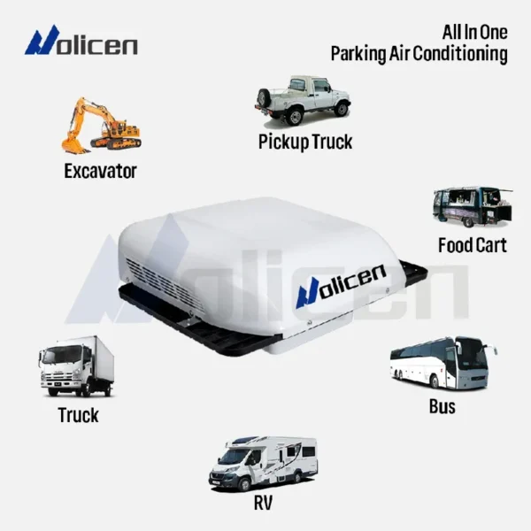 Integrated Parking Air Conditioner, 24V, 8000-12000, BTU - view 5