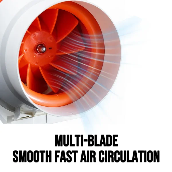 International Confined Space Fan, Centrifugal, Inline - view 3
