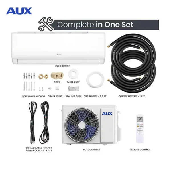 Inverter Air Conditioner, GREE, AUX, 1.5P, 12000BTU - view 3