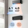 Inverter Air Conditioner, VIOMI, 12000BTU, 3D, 360Voice - view 2