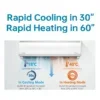 Inverter Air Conditioner, ZERO, R32, 9000-18000, BTU - view 2