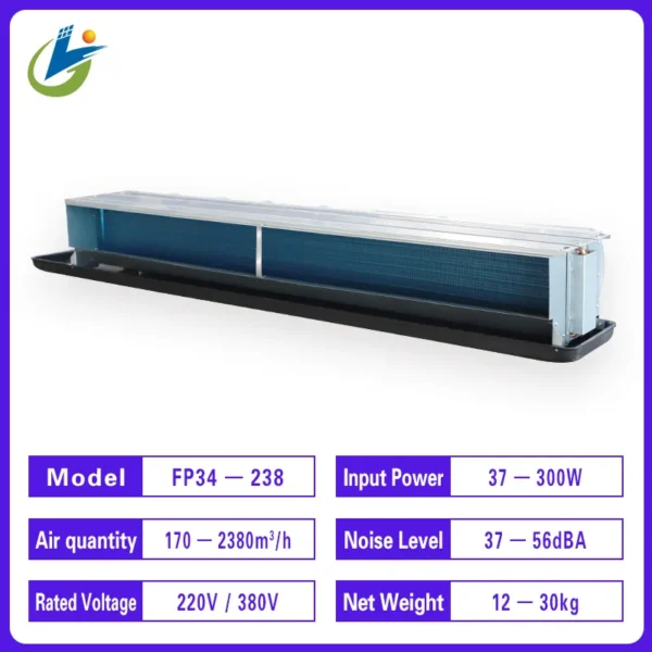 Inverter Ceiling Air Conditioner, Ducted, 220V, 1.8-12.6KW - view 2