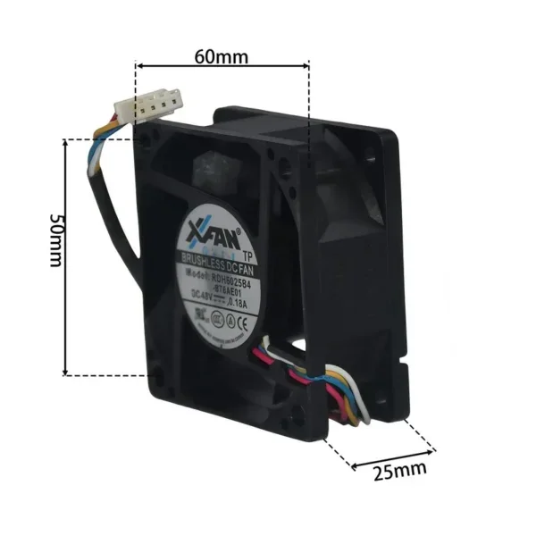 Inverter Cooling Fan, XFAN, QFR0912UHE, 48V, 0.18A - view 3