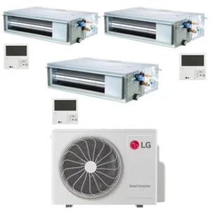 Inverter Ducted for Conditioner, HVAC, BTU, MU3R21, R32