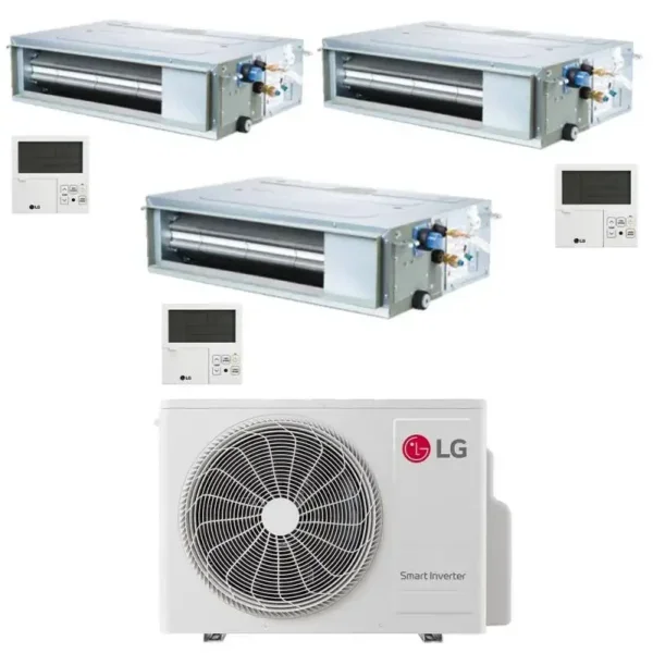 Inverter Ducted for Conditioner, HVAC, BTU, MU3R21, R32