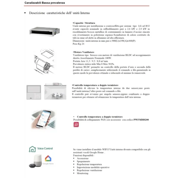 Inverter Ducted for Conditioner, HVAC, BTU, MU3R21, R32 - view 6