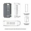 Inverter for Industrial Motor, VFD, C2000, 160KW, 380V - view 4