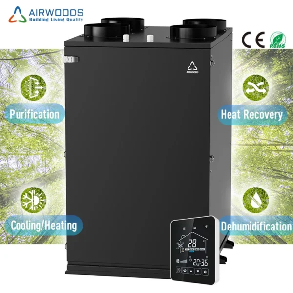 Inverter Heat Pump, ERV, CO2, HEPA - view 2