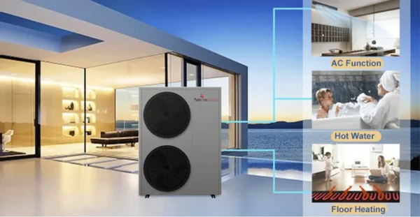 Inverter Heat Pump, R290, Monoblock, 19KW, EVI - view 5