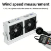Ionizer Air Esd Fan, DC24V, 7500V, 1.4-3.2m/min, 62dB - view 3