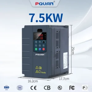 Ip20 Variable Frequency, 220V, 380V, 7.5KW