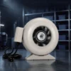 Ip44 Circular Duct Fan, Waterproof, 100-240V, 154 CFM
