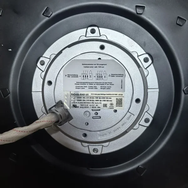 Ip54 Ball Bearing, R4D450-RH01-01, 230/400V, 50Hz, 2.51/1.45A - view 5