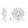 Ip54 Ball Bearing, W3G710-GO81-01, 400V, 930W, 900RPM - view 3