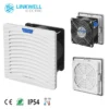 Ip54 Cabinet Exhaust Fan, 150*150mm, AC 220V~240V, 35
