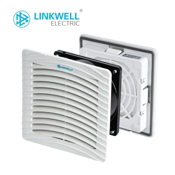 Ip54 Cabinet Exhaust Fan, 150*150mm, AC 220V~240V, 35 - view 3