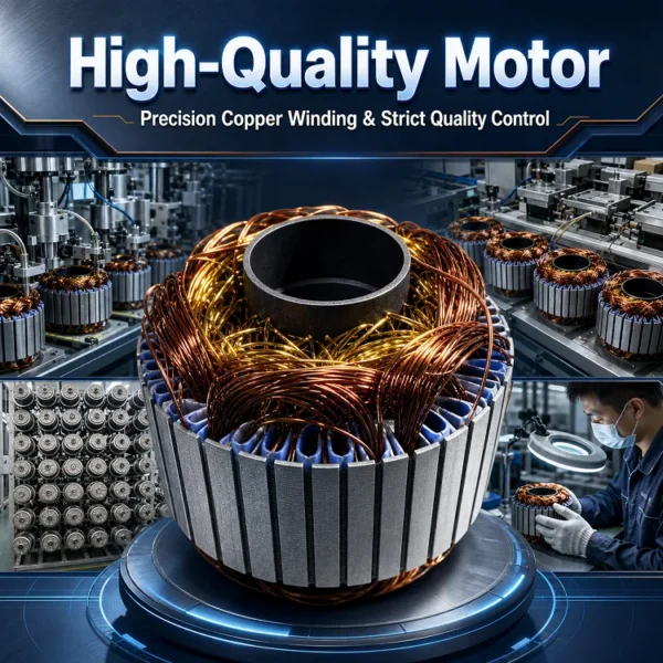 Ip54 External Rotor Motor, Waterproof, Axial - view 3