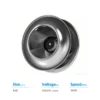 Ip54 Ffu Fan, GTB063PUU38R-VHR3, 400V, 50/60Hz, 3700W - view 2