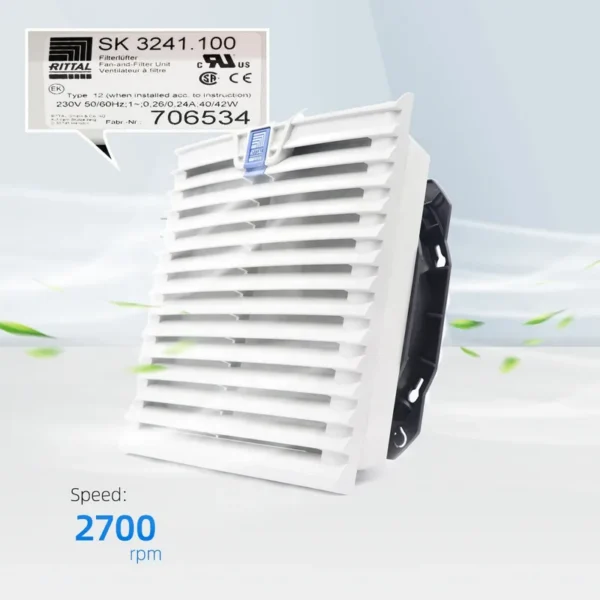 Ip54 Filter, SK3241.100, 255x255x107mm, 230V, 0.26/0.24A - view 3
