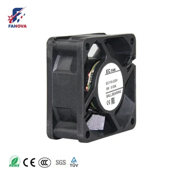 Ip55 Brushless Ball Bearing, 6025, 220V, 6cm, Axial - view 2