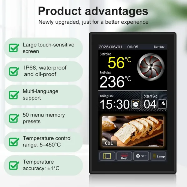 Ip68 Waterproof Temperature Controller, MK5L19-61, 2-Channel - view 3