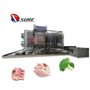 Iqf Spiral Freeze Freezer, 22kw, Stainless Steel
