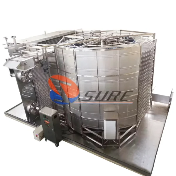 Iqf Spiral Freeze Freezer, 22kw, Stainless Steel - view 2