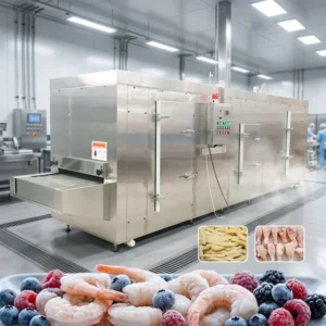 Iqf Tunnel Quick Freezer, 220 V, R-404A