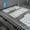 Iqf Tunnel Refrigeration Freezer, Stainless, Steel