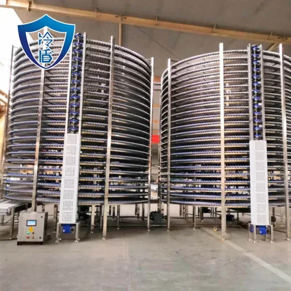 Iqf Tunnel Refrigeration Freezer, Stainless, Steel - view 2
