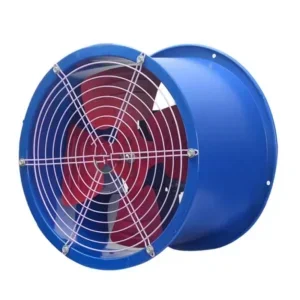 Iron Axial Duct Fan, Cast, 1200W, 105M3/H, Wall