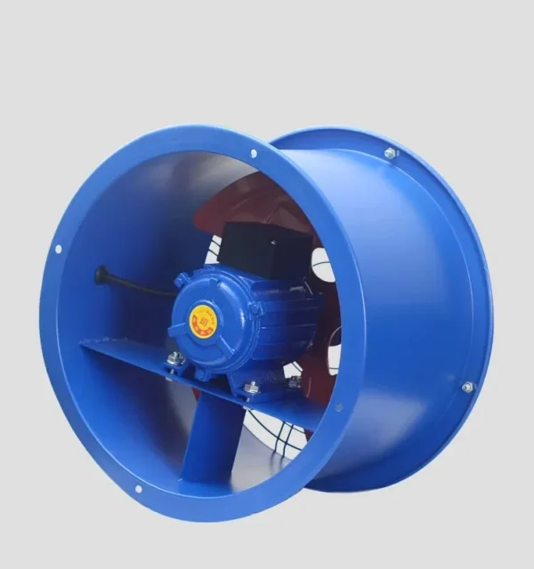 Iron Axial Duct Fan, Cast, Wall