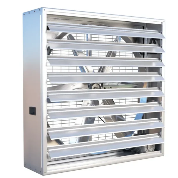 Iron Wall-mounted Axial Fan, Cast, 500mm/800mm - view 3